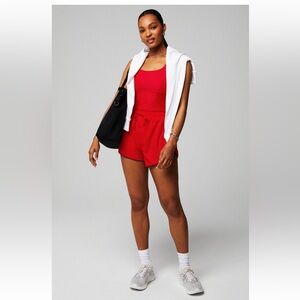 Fabletics Vibrant Red Romper